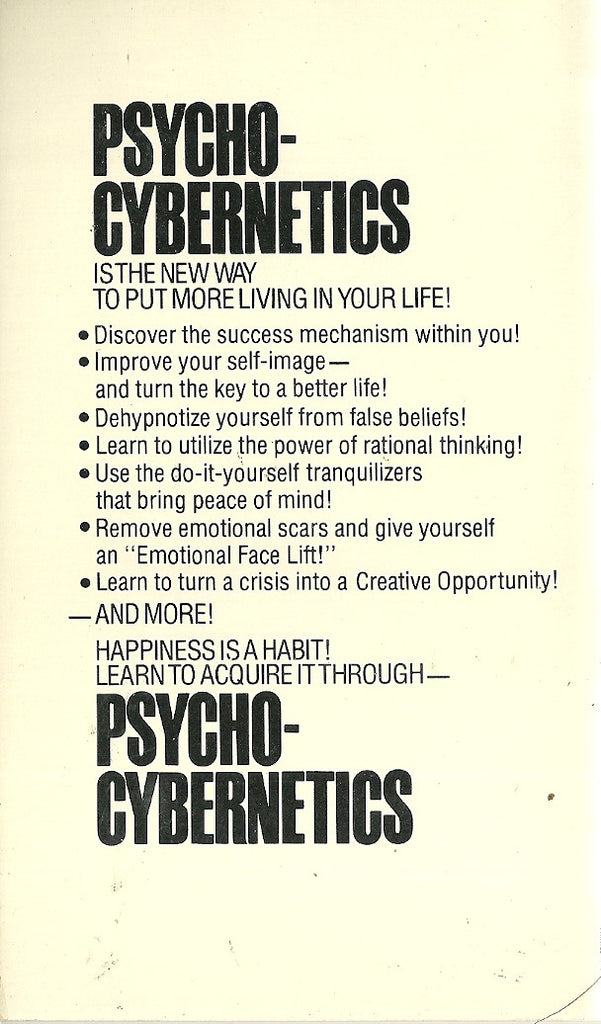 Psycho-Cybernetics The Magic Power of Self Image Psychology by Maxwell Maltz,  Matt Furey, Paperback