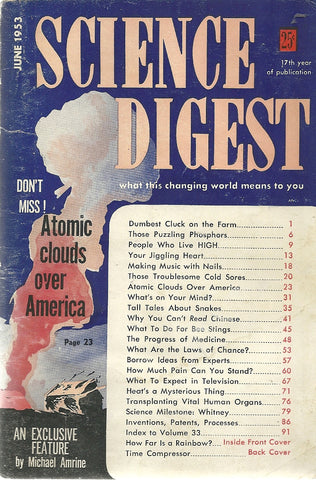 Science Digest June 1953