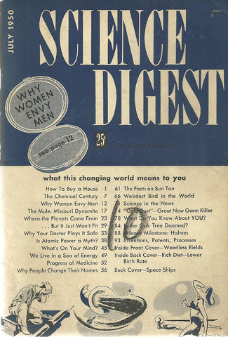 Science Digest July 1950