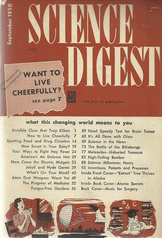 Science Digest September 1950