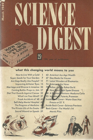 Science Digest March 1949