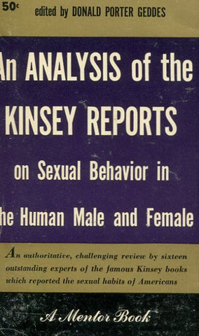 The Analysis of the Kinsey Reports