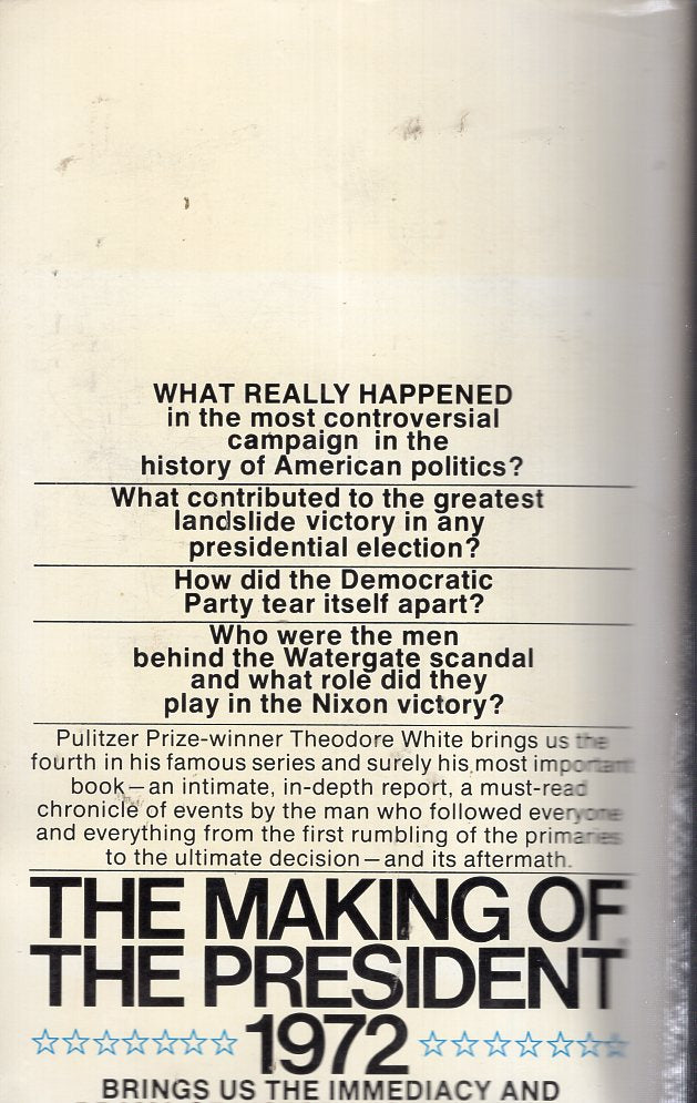 the　The　1972　Making　Bookseller　of　President　–　Vintage