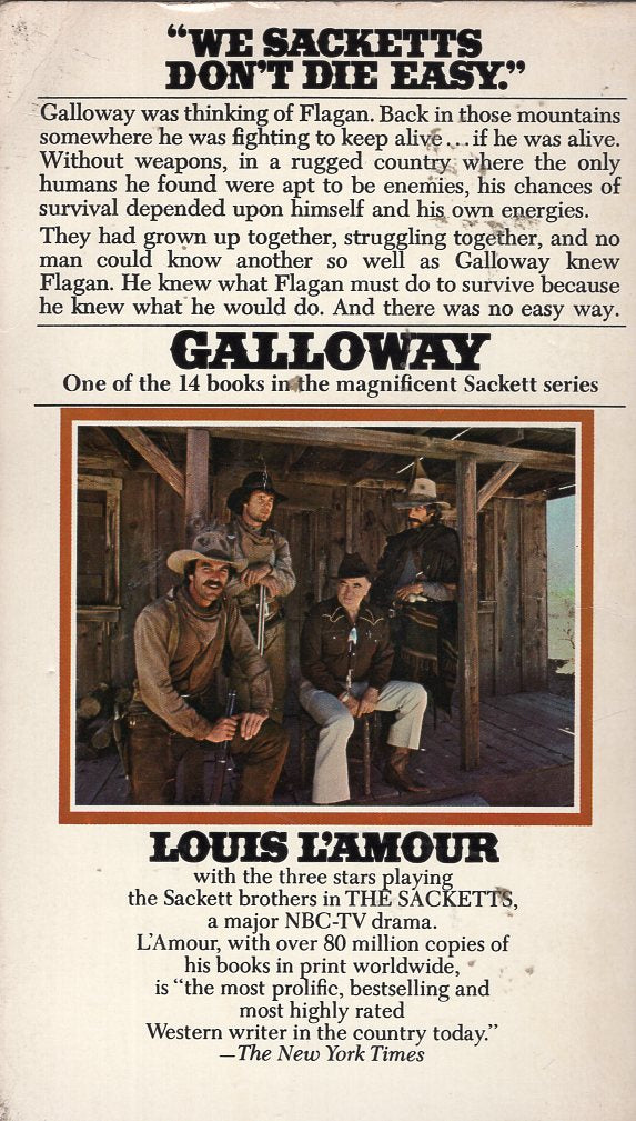Galloway: The Sacketts See more