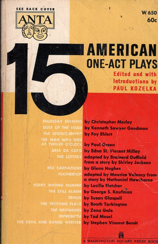 15 American One Act Plays