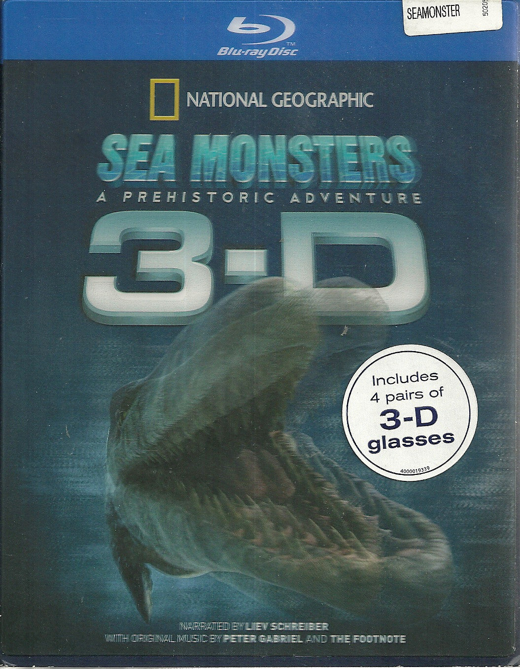 sea monsters 3 Sea Monsters (Blu-ray Disc, 2009, 3D) – Vintage Bookseller