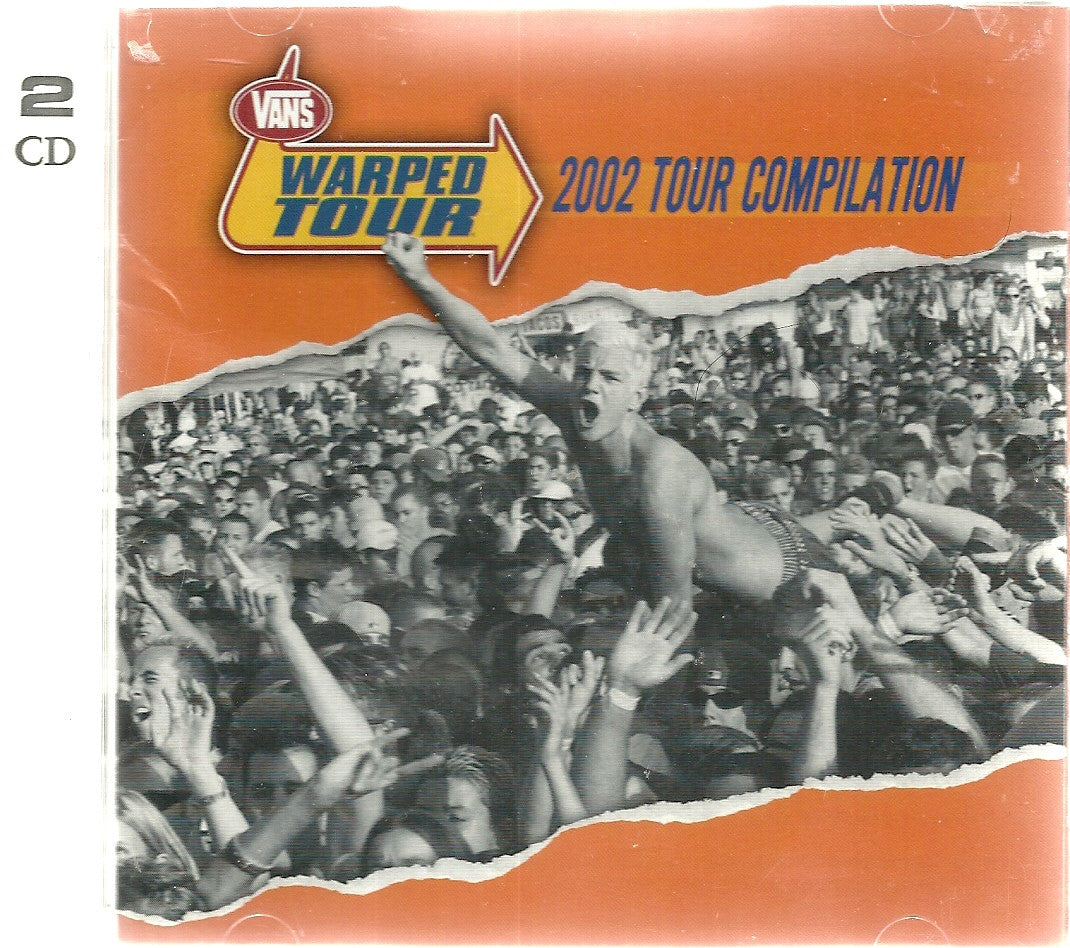 Vans The WARPED TOUR 2002 TOUR COMPILATION Live in Concert 2-CD