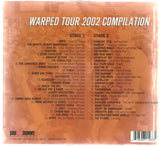 Vans The WARPED TOUR 2002 TOUR COMPILATION Live in Concert 2-CD Box Set