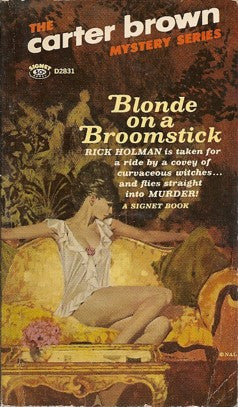 Blonde on a Broomstick